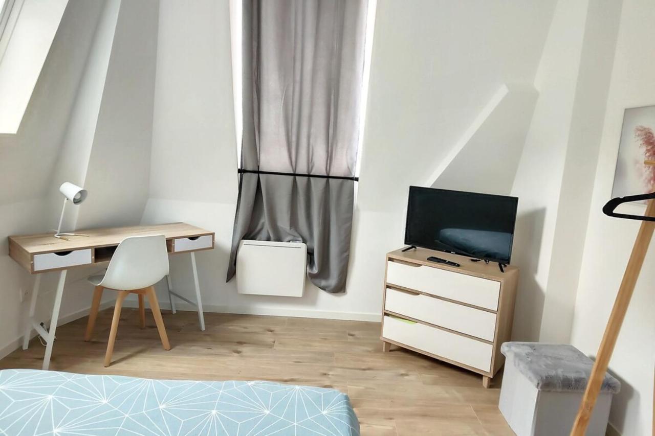 Grand Appart Duplex 6 Pers Gare Wifi Saint-Quentin (Aisne) Exterior foto